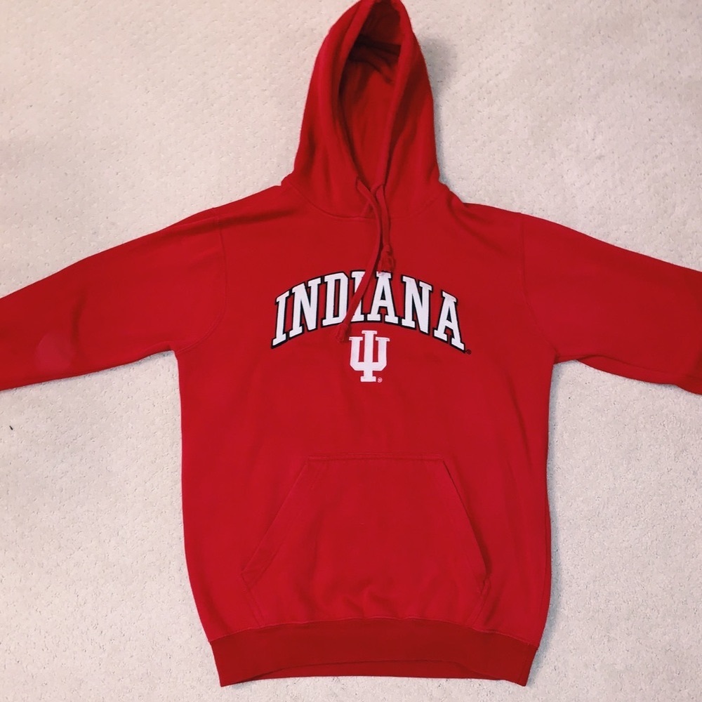 Embroidered Indiana University Hoodie